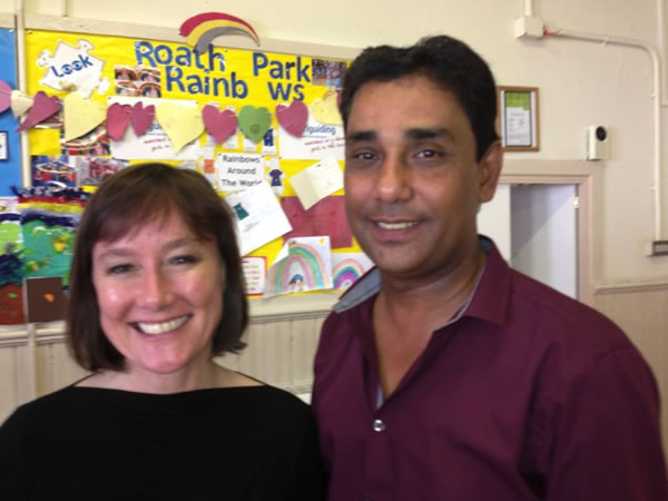 jo stevens mp with cllr ali ahmed